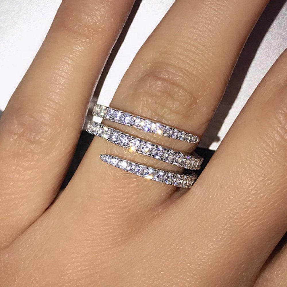 ✨Fever Macro Pave Beautiful Thin Stackable Rings for Women, MARR9197